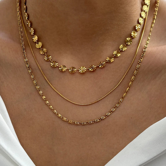 Pure Aura's Bohemian Collarbone Chain